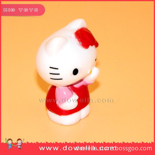 lovely sexy cartoon figures plastic hello kitty toy